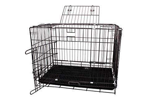 Dog Trust Black Cage/Crate/Kennel with Removable Tray for Dogs/Cats - 30 inch (B0BDFVCCGP) Amazon Price History, Amazon Price Tracker