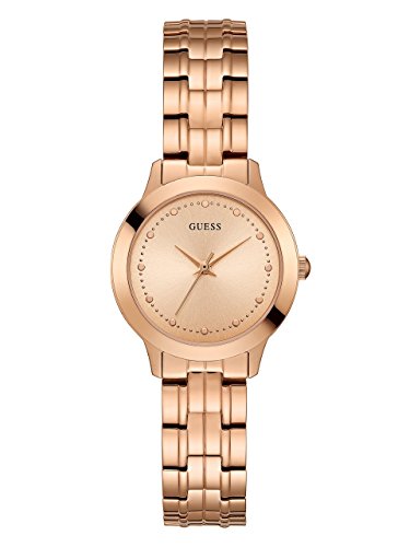 Image of Guess Women's| Analog Dress Watch| Stainless Steel Case| Stainless Steel Bracelet | 30M Water Resistance