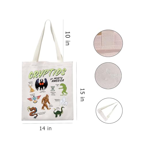 Bolsa Tote Cryptozoology para amantes de Cryptids miniatura 4