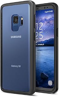 Maxboost Galaxy S9 Case HyperPro Series with Heavy Duty GXD-Gel Protection [Black/Clear] Enhanced