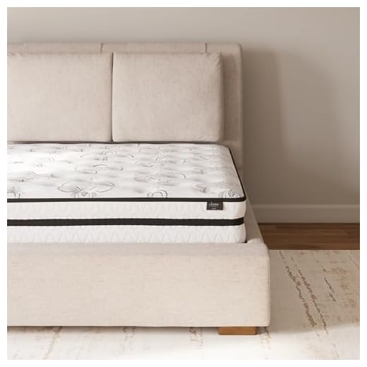 Ashley Furniture Signature Design - 10 Inch Chime Express Hybrid Innerspring - Firm Mattress - Bed in a Box - Queen - White