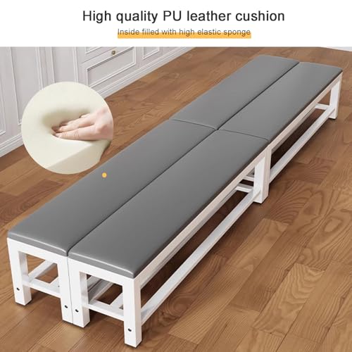 Banc à chaussures blanc avec coffre de rangement de chambre