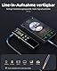 MECHEN 128GB Diktiergerät Digital, One-Touch-Aufnahme, Sprachsteuerung, 1536kbps Tragbares Voice Recorder mit Mikrofon, USB C, für Interviews/Klassen/Meeting (V01)