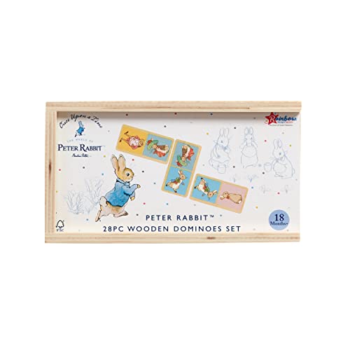 Dominos d'apprentissage précoce Peter Rabbit pour stimuler la logique enfant