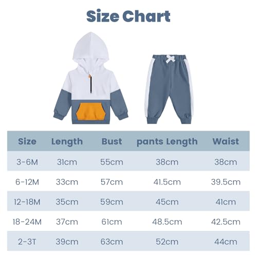 hautverträglich (112 Zeichen). - Detailansicht von JiAmy Baby Hoodie Hose Jungen Neugeb. – Dealfoxx.de