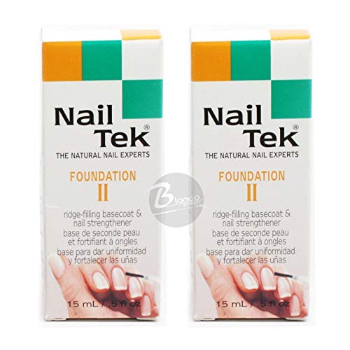 Nailtek Foundation Ii Base Coat & Nail Strengthener 0.5oz (2 Pack) Nailtek Foundation Ii Base Coat & Nail Strengthener 0.5oz (2 Pack)
