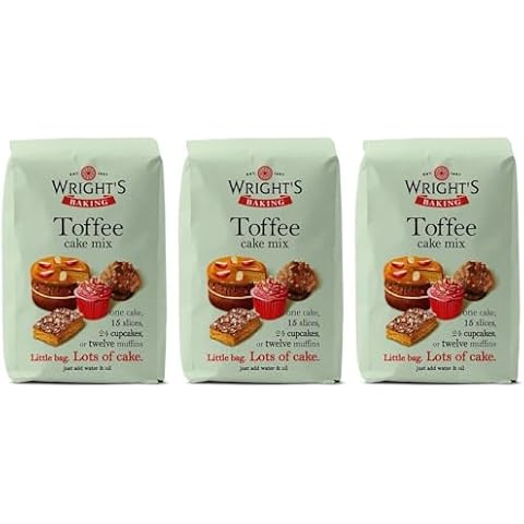 Wright's Baking Toffee Cake Mix Variety Pack Cover