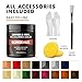 FORTIVO Leather Recoloring Balm, Color Restorer, Scratch Remover, Couch Paint and Repair, Leather Balm for Couches