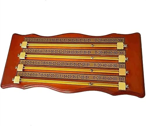 Marcador de billar de madera para colgar en pared miniatura 1
