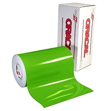 ORACAL Roll of Glossy 651 Lime Tree Green Permanent Adhesive Vinyl Compatible with Craft & Sign Cutters, 12" x 6ft