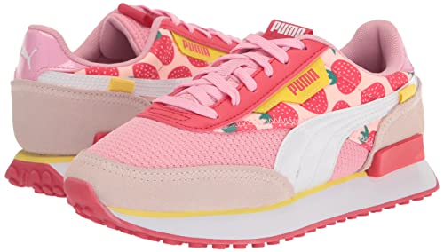 Puma Future Rider Sneaker, Summer Treats-Rosewater-Hibiscus-Prism Pink White, 6 Us Unisex Big Kid #TOP6