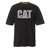 Caterpillar Custom Logo T-Shirt, Diamond Plate, XL