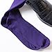 BoardroomSocks Cotton Dress Socks for Men, Mid-Calf Ribbed Executive Socks, Formal Business Socks, Purple (1 Pair)