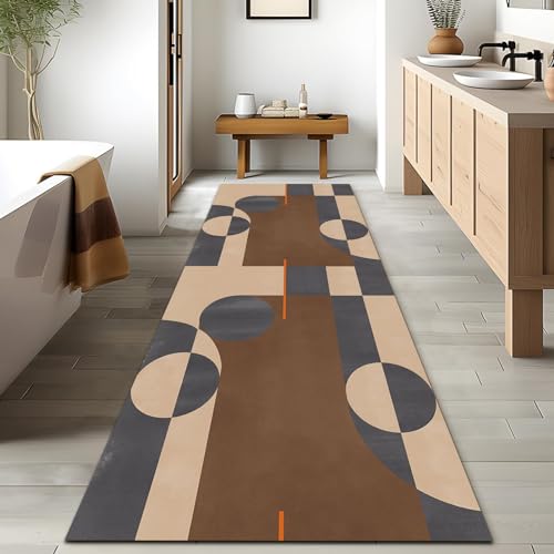 Tapis de couloir lavable avec support technique antidérapant - 3
