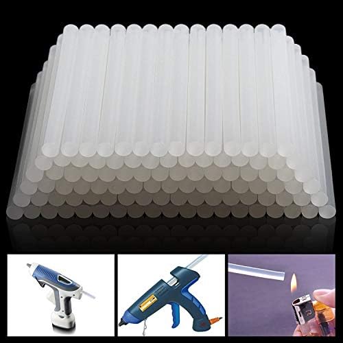 Requisite Needs Hot Melt Glue Sticks Electric Gun Craft Tool, Long Size Strong Adhesive Hot Glue Gun Sticks (11mm x 100mm (Pack of 100))