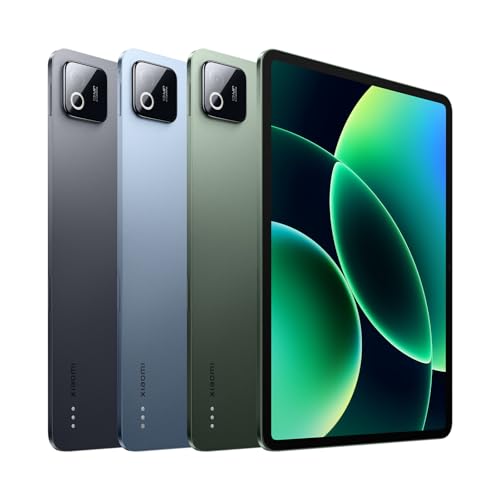 XIAOMI Pad 8, 11.2 Inch Tablet 8+128 GB, Snapdragon® 8s Gen 4 Mobile Platform, Massive 9200mAh (typ) Battery, 3.2K 144Hz Crystal Clear Display, HyperAI, Blue, Warranty 3 years, Charger Not Included - 3