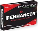MENHANCER™ - Enhance Your Performance - Extra Strength Performance Enhancing Pills, Stamina Endurance Booster RED Supplement Pills for Men - 10 Ginseng Capsules