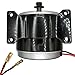 RedCap 24V DC 300W Brushed Permanent Magnet Electric Motor Generator with 3000RPM Rated Speed, for Electric Scooters Go-Kart Drive Mini Bike Wind Turbine PMA Speed Control - MY1016