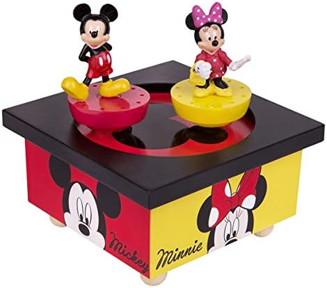 Trousselier Musical Dancing Mickey and Minnie Figure