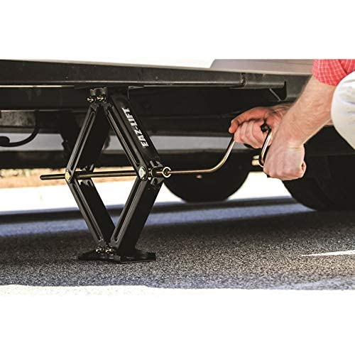 Camco Eaz-Lift 24-Inch Heavy-Duty Scissor Jacks | Features A 7,500 Lb Load Capacity, A Heavy-Duty Steel Construction, And Comes In A Set Of 2 (48830) #TOP3