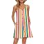Robe Col V Poches Pratique Robe D'été Bretelles Spaghetti Femme - Imprimé Ou Uni - Tissu Respirant Robe Plage Col V Poches Robe Col V Poches Pratique Robe D'été Bretelles Spaghetti Femme - Imprimé Ou Uni - Tissu Respirant Robe Plage Col V Poches