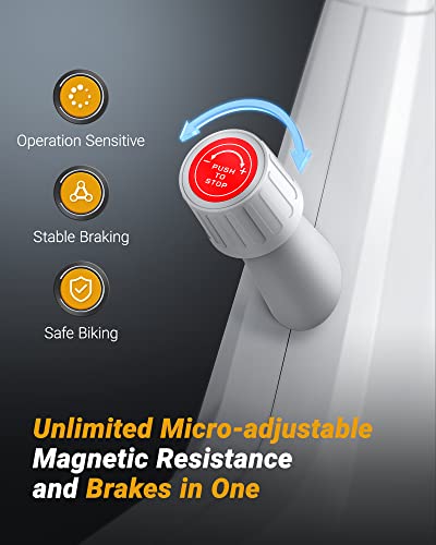 Merach Indoor Cycling Bike, Exercise Bike For Home With Magnetic Resistance, Bluetooth Stationary Bike, Ipad Holder, Cc #TOP5