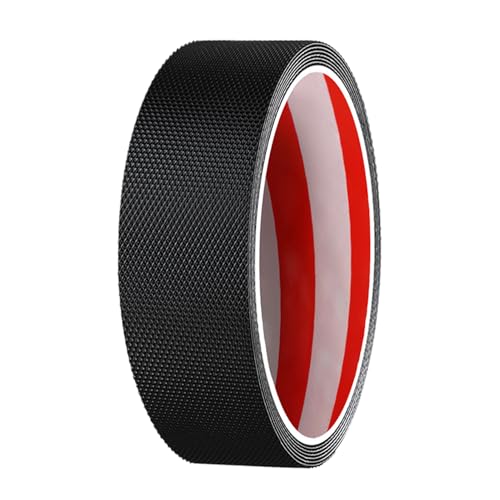 Adesivi Suola Antiscivolo Scarpe | Nastro Antisdrucciolo Trasparente Nero | Grip Adesivo per Suole Scarpe in Gomma 100x10/5/2.5cm | Ideale per Sicurezza