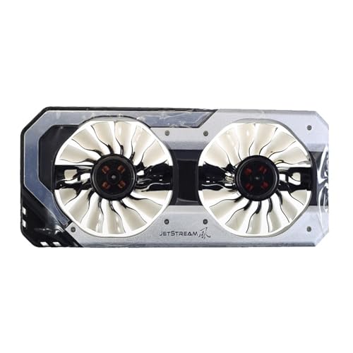 Ventilateur de Refroidissement Graphique 87 mm GA92S2H DC12V 0,35 A 4 Broches, Compatible avec Les Cartes Graphiques Palit ，GTX 1060 Jet Stream.(Shell Fan)