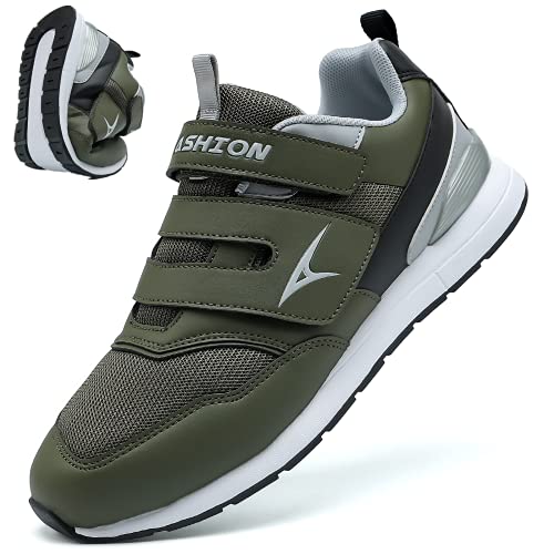 Garçon Baskets Mode Enfant Chaussure de Sport en Salle Garçon Enfants Running Shoes Chaussures Garçon,Vert,36 EU Cover