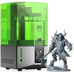 ELEGOO Mars 5 Resin 3D Printer with 4K Mono LCD,Automatic Leveling, Desktop 3D Printer with Printing Size of 5.65 × 3.53 × 5.91 inches