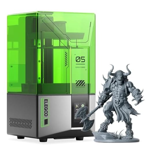 ⚡ ELEGOO Mars 5 Resin 3D Printer with 4K Mono LCD,Automatic Leveling, Desktop 3D Printer with Printing Size of 5.65 × 3.53 × 5.91 inches