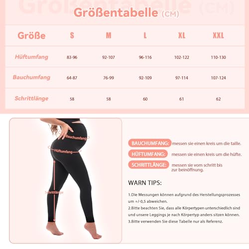 Variante de SINOPHANT leggins premama negro M