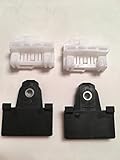 Danci Parts Compatible Replacement for Grand AM & Alero Window Regulator Repair Sash Clips GM 22689012 Front Left