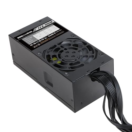 Image of ESGAMING TFX 300W Standard Flex ATX 300W Power Supply, Support 115 /220V Switch, All Protections