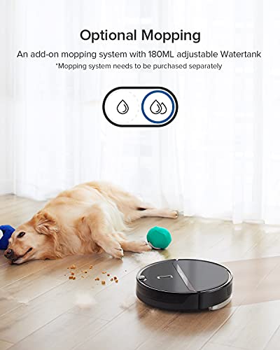 roborock E4 Robot Vacuum Cleaner, Internal Route Plan with 2000Pa Strong Suction, 200min Runtime, Carpet Boost, APP Total Control Robotic Vacuum, Ideal for Pets and Larger Home, Works with Alexa