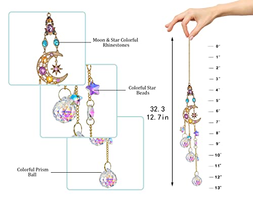 Attrape-soleil cristal idée cadeau suspension anniversaire maison