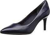 rockport schuhe karstadt Trutech Technologie Rockport Damen Total Motion 75mm Pointy Toe Pump Pumps, Blau (Deep Ocean Nappa), 39 EU