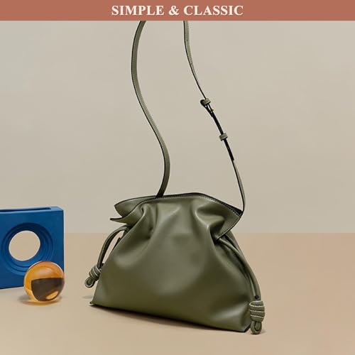 Bolso de Asa Superior de Cuero para Mujer con Correa Ajustable miniatura 7