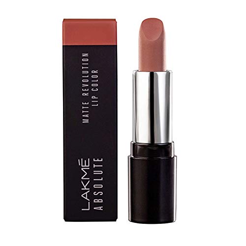 Image of Lakme Absolute Matte Revolution Lip Color, 301 Morning Coffee, 3.5 g