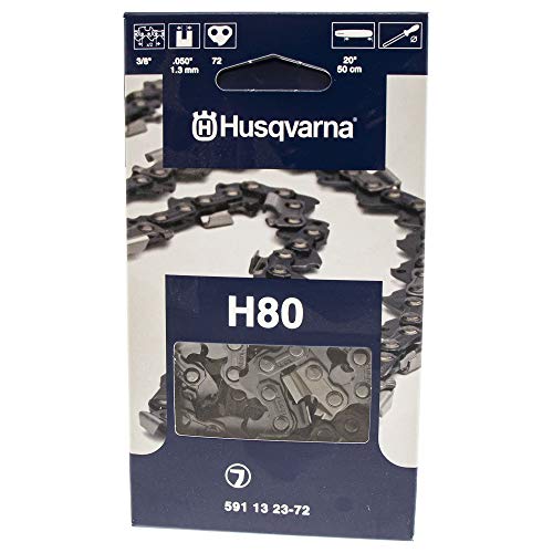 Husqvarna 591132372 H42 3/8 Inch Pitch 0.05 Gauge 18 Inch X Cut Chainsaw Chain