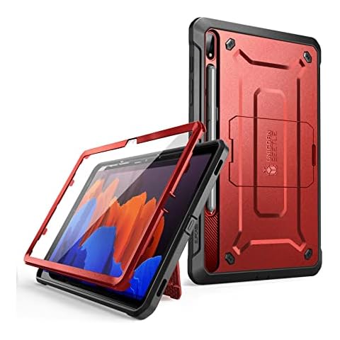 SUPCASE Unicorn Beetle Pro Series Case for Galaxy Tab S8 Ultra 14.6 Inch 2022 (SM-X900 / X906), Full-Body Rugged Heavy Duty Kickstand Case with Built-in Screen Protector (Ruddy) Cover