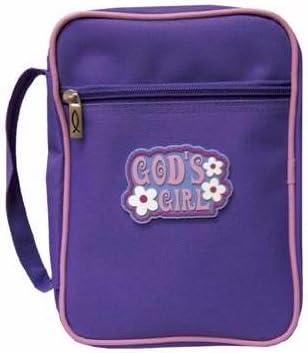 Canvas Bible Cover Gods Girl Medium