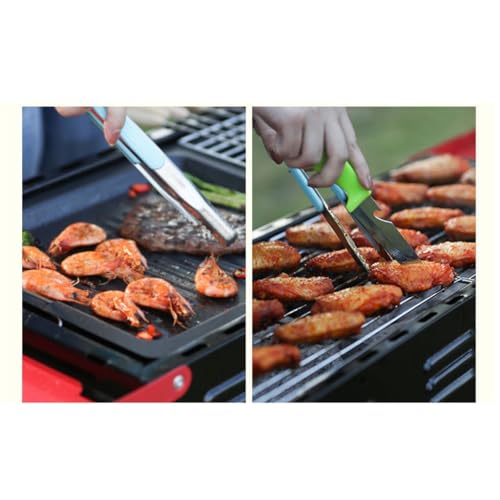 Estufa de barbacoa de acero inoxidable con rejilla duradera 5