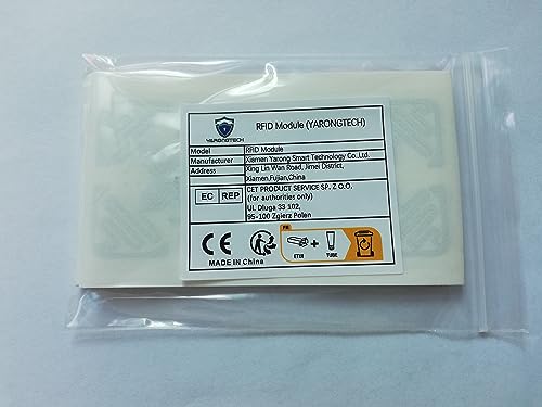 YARONGTECH rfid uhf Aufkleber 860-960MHz Monza 4 Impinj H47 tag (20 Stück)