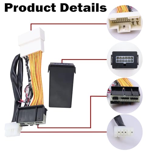 Lqito Auto Start Stop Disable Delete Eliminator Disabler Canceller Compatible with 2019 2020 2021 2022 2023 2024 2025 Ford Bronco