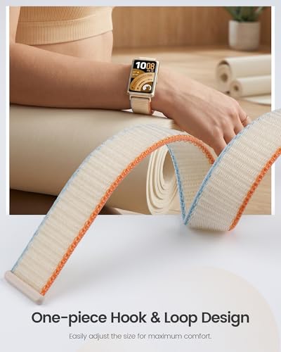 Image of XMUXI Compatible with Huawei Band 11 Nylon Straps Compatible with Huawei Band 11 Pro Watch Strap Lightweight Replacement Strap