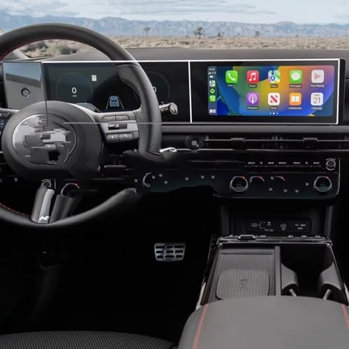Verre trempé pour GPS Hyundai Tucson 2024-2025 protection d'écran auto