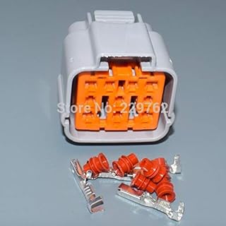 Davitu Cables, Adapters & Sockets - shhworldsea 10 Pin 2.0mm Female Male Waterproof Cable Auto Connector plug For Motors Cars 6195-0167 6195-0164 - (Color Name: 100sets female)