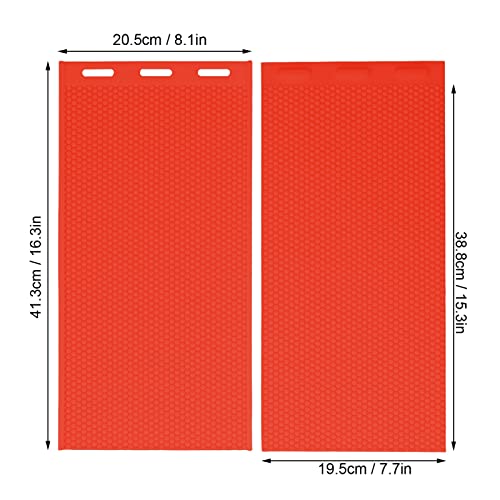 2 Unidades de Silicone Flexível de 5,4 Mm, Vela de Cera para Fabricação de Cera de Colmeia para Folh