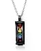 VNOX Stainless Steel Rainbow Crystal Pendant Necklace for Gay & Lesbian Pride,Free Chain 20 inch